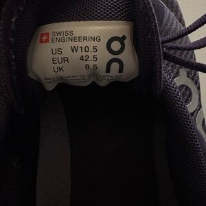 On Running Shoes in purple